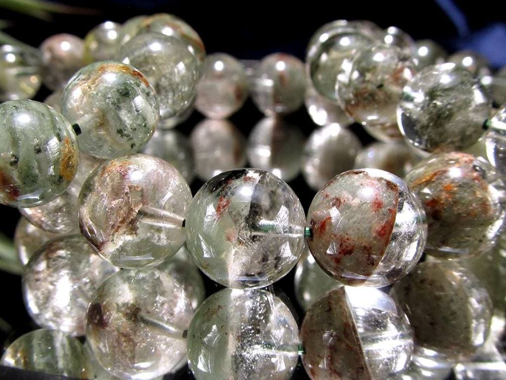 グリーンガーデンファントムクォーツ 緑庭園幻影水晶 ブレスレット ガーデンクォーツ ファントムクォーツ