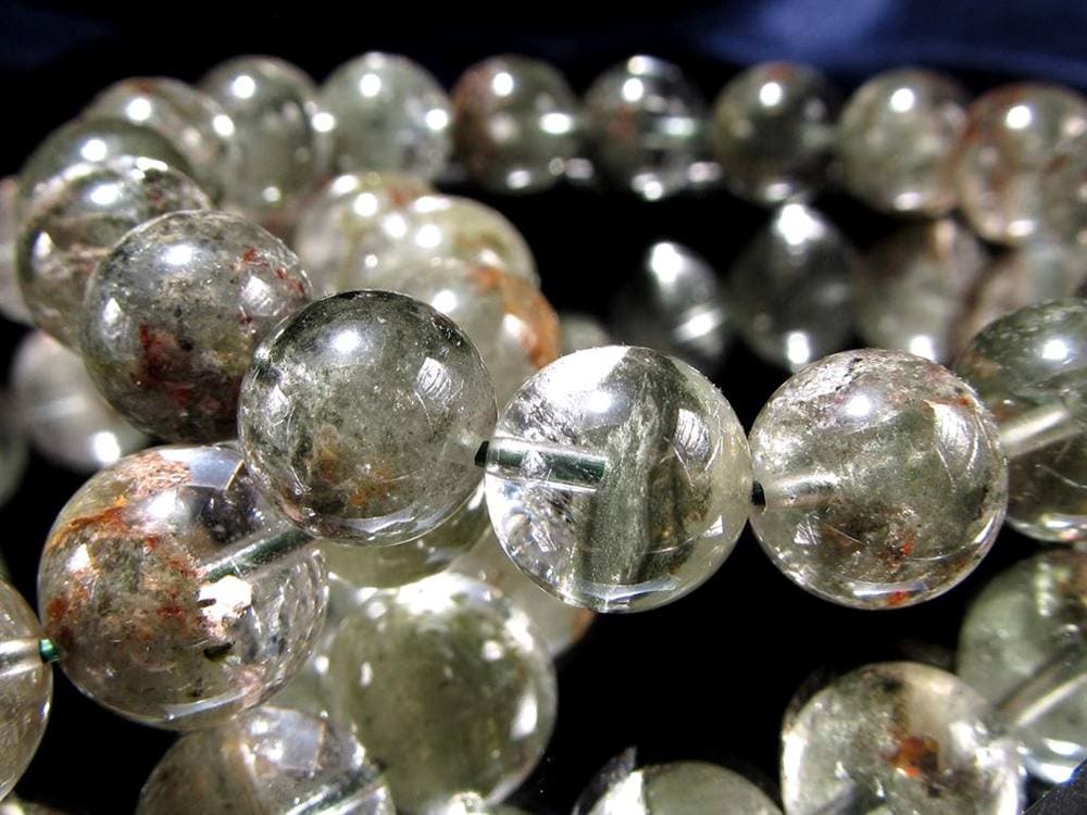 グリーンガーデンファントムクォーツ 緑庭園幻影水晶 ブレスレット ガーデンクォーツ ファントムクォーツ