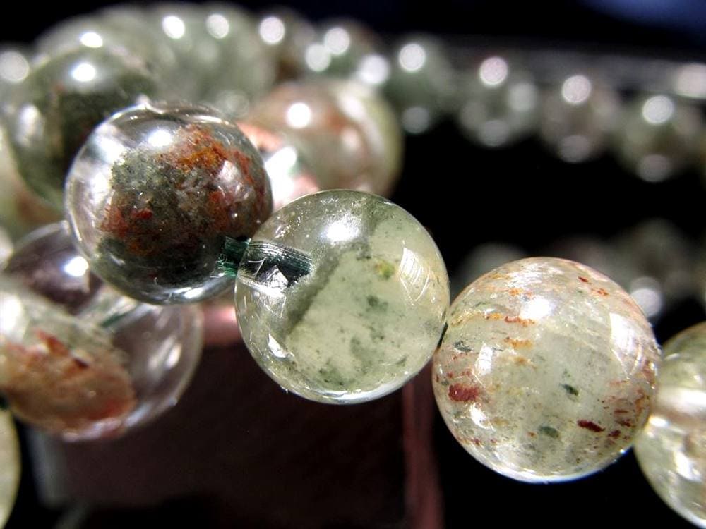 グリーンガーデンファントムクォーツ 緑庭園幻影水晶 ブレスレット ガーデンクォーツ ファントムクォーツ