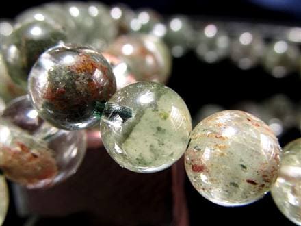 グリーンガーデンファントムクォーツ 緑庭園幻影水晶 ブレスレット ガーデンクォーツ ファントムクォーツ