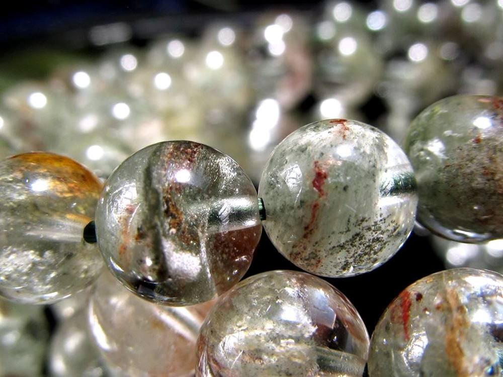 グリーンガーデンファントムクォーツ 緑庭園幻影水晶 ブレスレット ガーデンクォーツ ファントムクォーツ