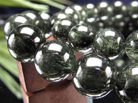 グリーンルチルクォーツ ブレスレット ルチル 天然石 パワーストーン