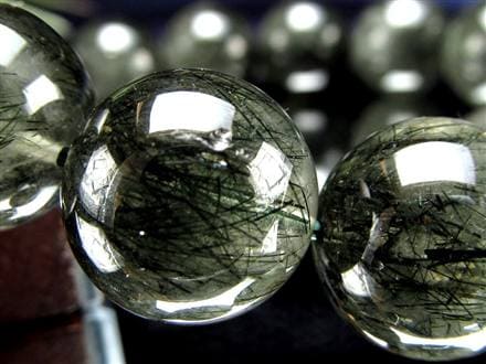 グリーンルチルクォーツ ブレスレット ルチル 天然石 パワーストーン