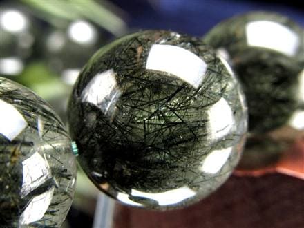 グリーンルチルクォーツ ブレスレット ルチル 天然石 パワーストーン