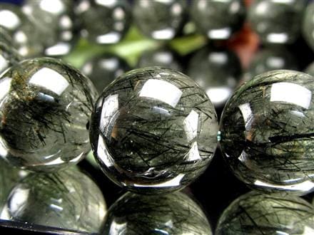 グリーンルチルクォーツ ブレスレット ルチル 天然石 パワーストーン