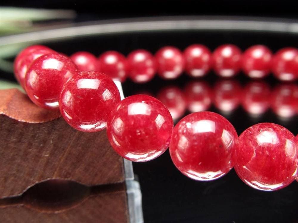 ルビー 紅玉 ブレスレット コランダム 7月の誕生石