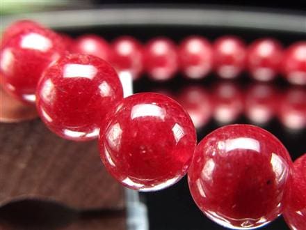 ルビー 紅玉 ブレスレット コランダム 7月の誕生石