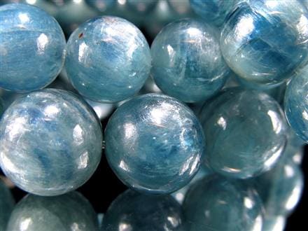 グリーン カイヤナイト 藍晶石 ブレスレット ケニア産