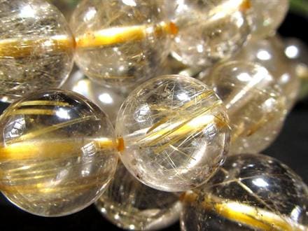 ルチル ゴールドルチル ブレスレット 金運 ルチルクォーツ