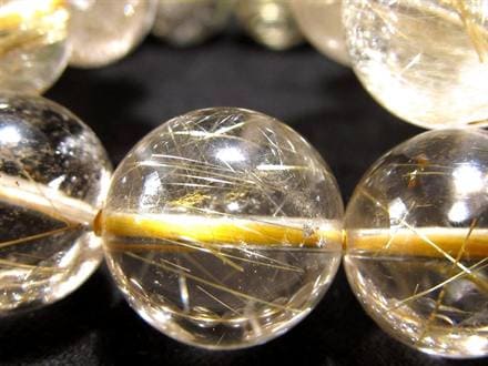 ルチル ゴールドルチル ブレスレット 金運 ルチルクォーツ