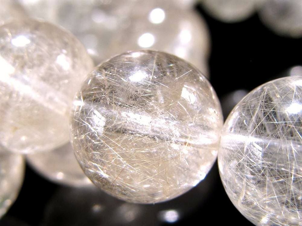 ゴールドルチルクォーツ ブレスレット ゴールドルチル ルチルレイテッドクォーツ 金針水晶