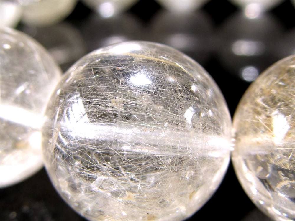 ゴールドルチルクォーツ ブレスレット ゴールドルチル ルチルレイテッドクォーツ 金針水晶
