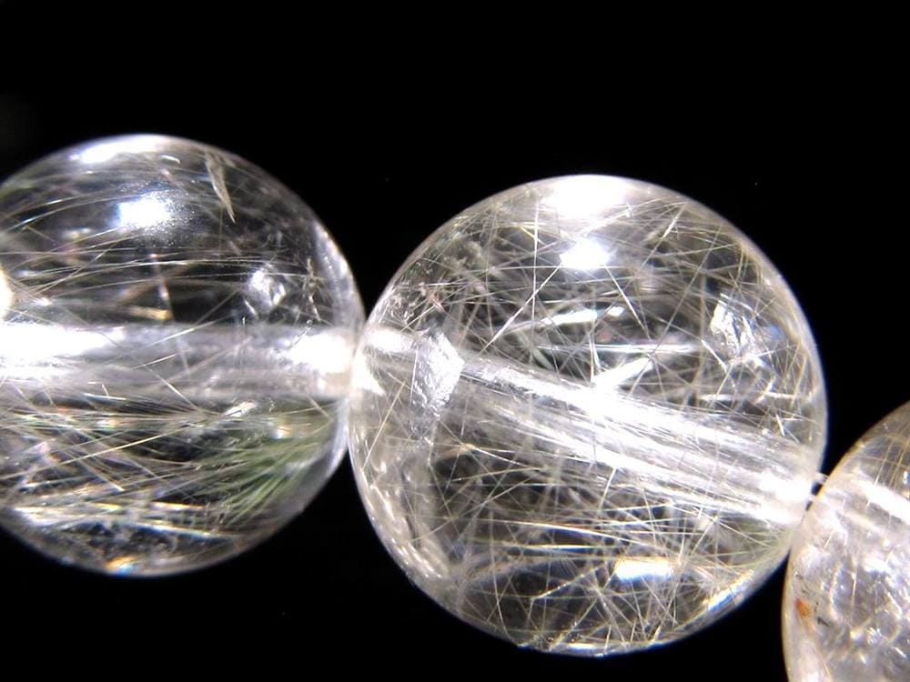 ゴールドルチルクォーツ ブレスレット ゴールドルチル ルチルレイテッドクォーツ 金針水晶