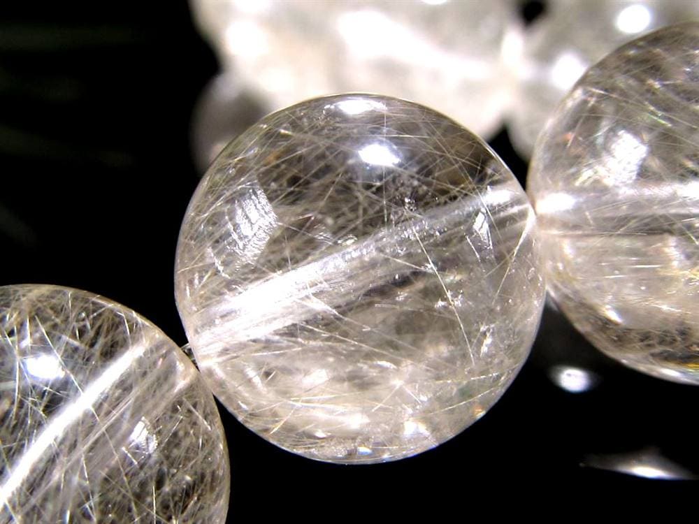 ゴールドルチルクォーツ ブレスレット ゴールドルチル ルチルレイテッドクォーツ 金針水晶
