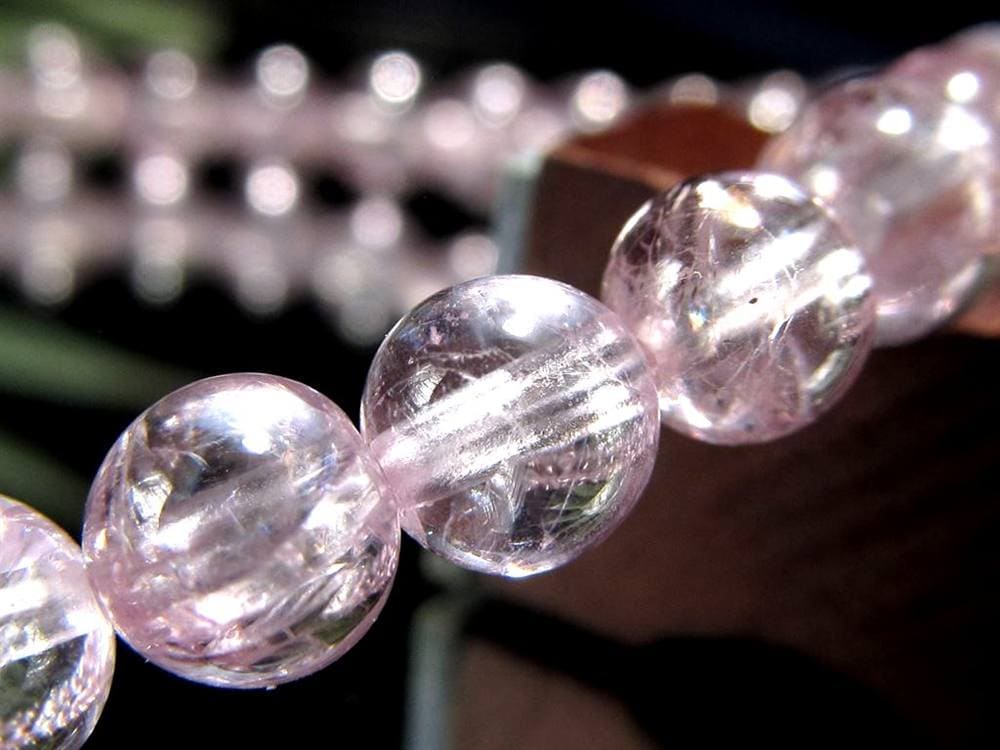 ラベンダースピネル ブレスレット 尖晶石 8月の誕生石 スピネル