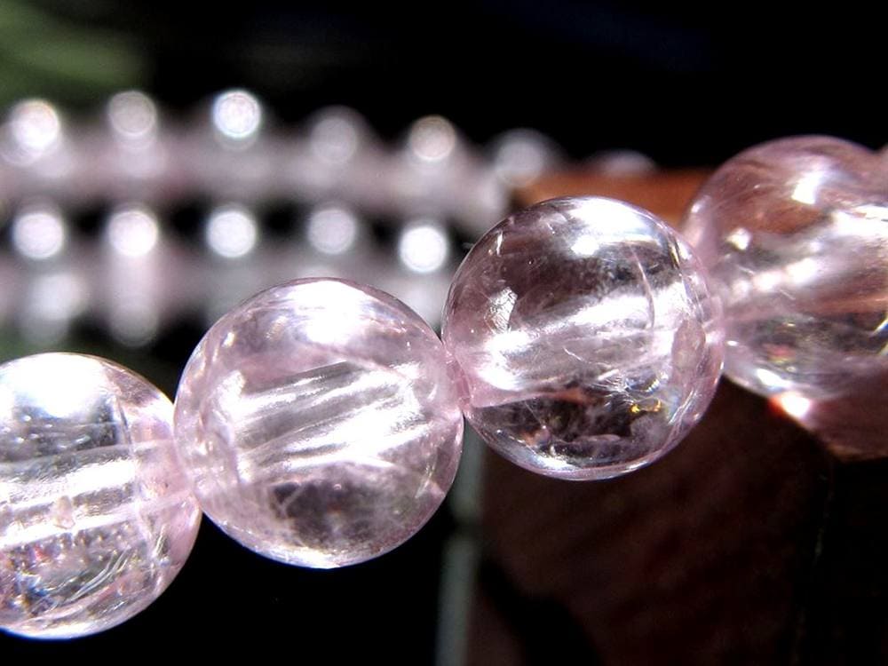 ラベンダースピネル ブレスレット 尖晶石 8月の誕生石 スピネル