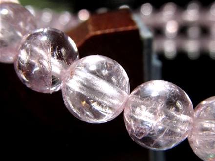 ラベンダースピネル ブレスレット 尖晶石 8月の誕生石 スピネル