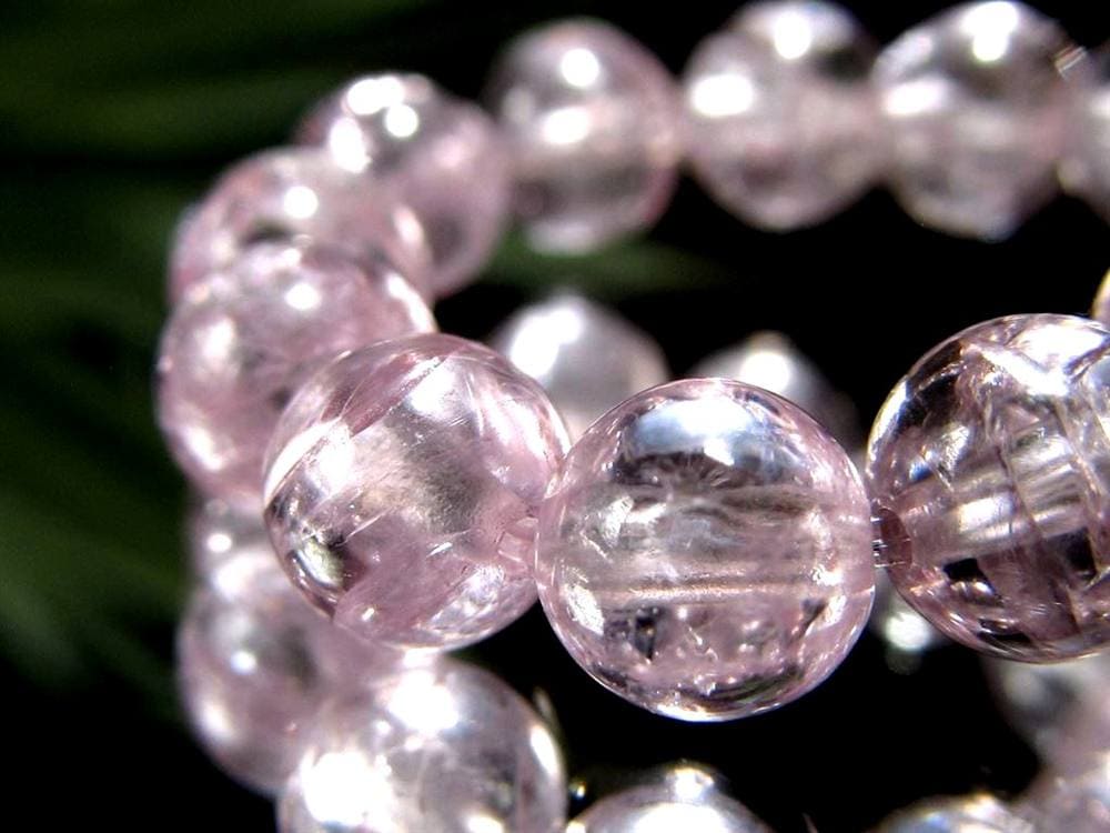 ラベンダースピネル ブレスレット 尖晶石 8月の誕生石 スピネル