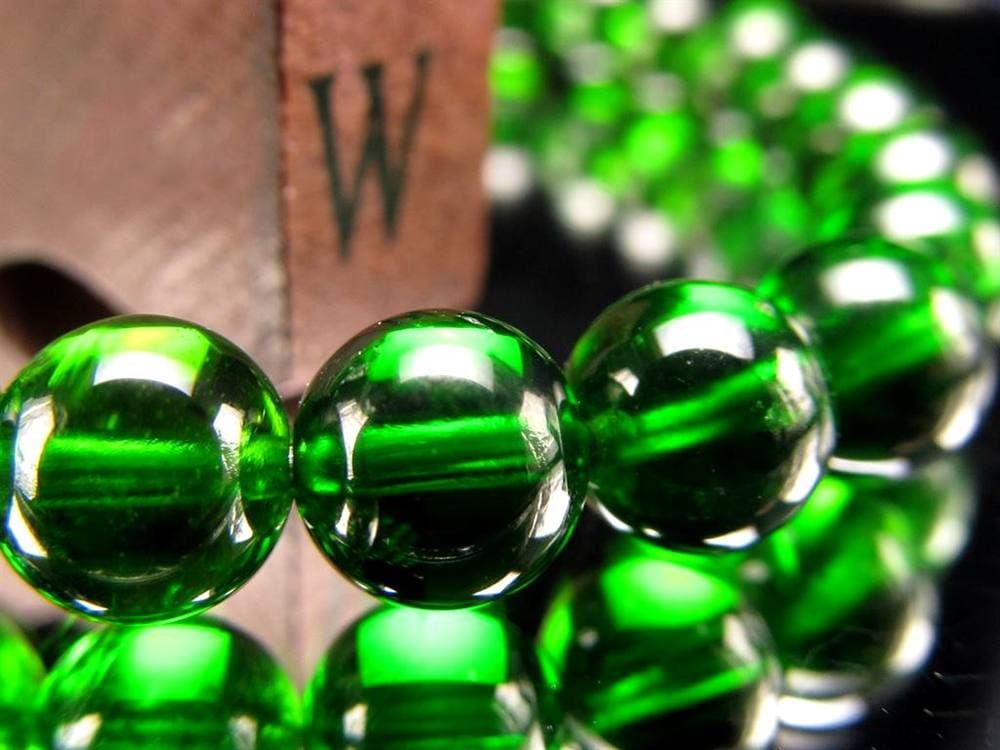 クロムダイオプサイト 緑色 透輝石 パワーストーン 天然石