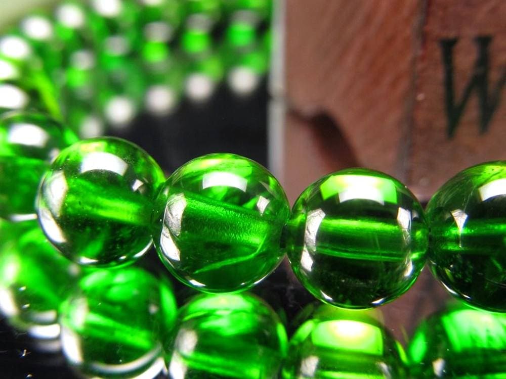 クロムダイオプサイト 緑色 透輝石 パワーストーン 天然石