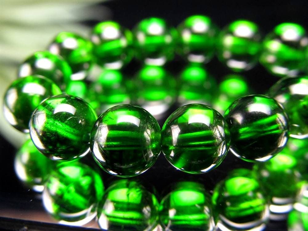 クロムダイオプサイト 緑色 透輝石 パワーストーン 天然石