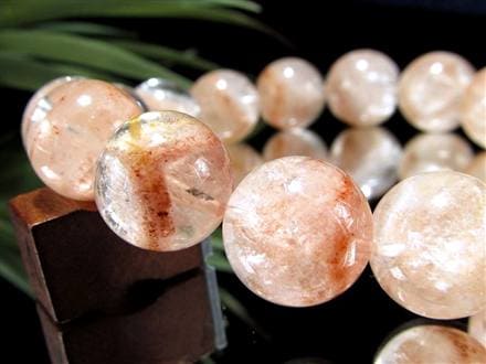 オレンジファントム ファントム ファントムクォーツ ブレスレット ルチル