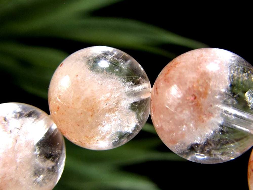 オレンジファントム ファントム ファントムクォーツ ブレスレット ルチル