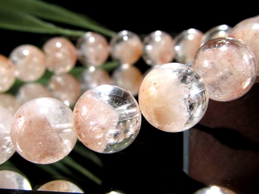 オレンジファントム ファントム ファントムクォーツ ブレスレット ルチル