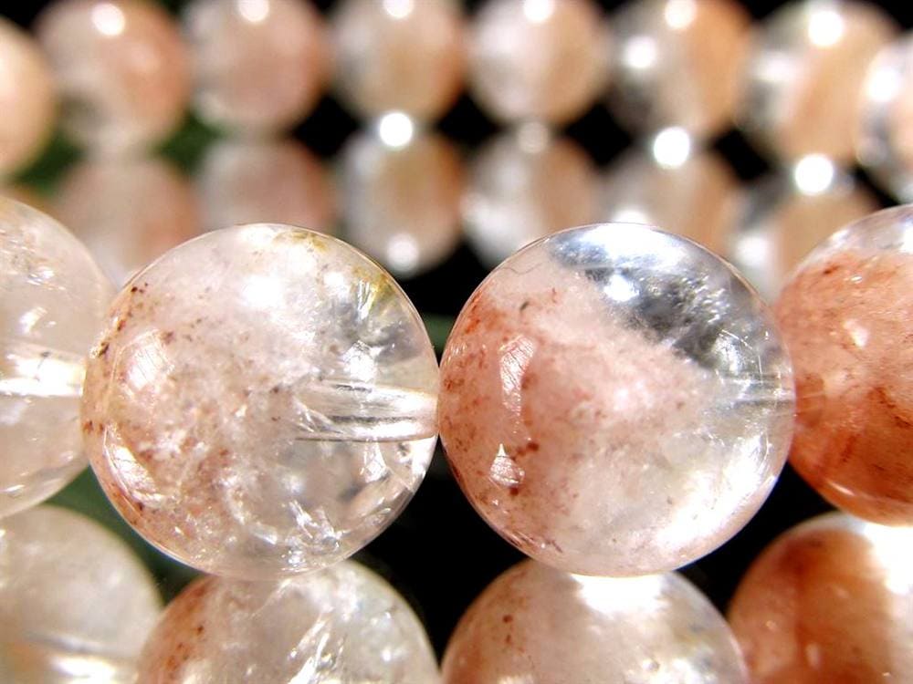 オレンジファントム ファントム ファントムクォーツ ブレスレット ルチル