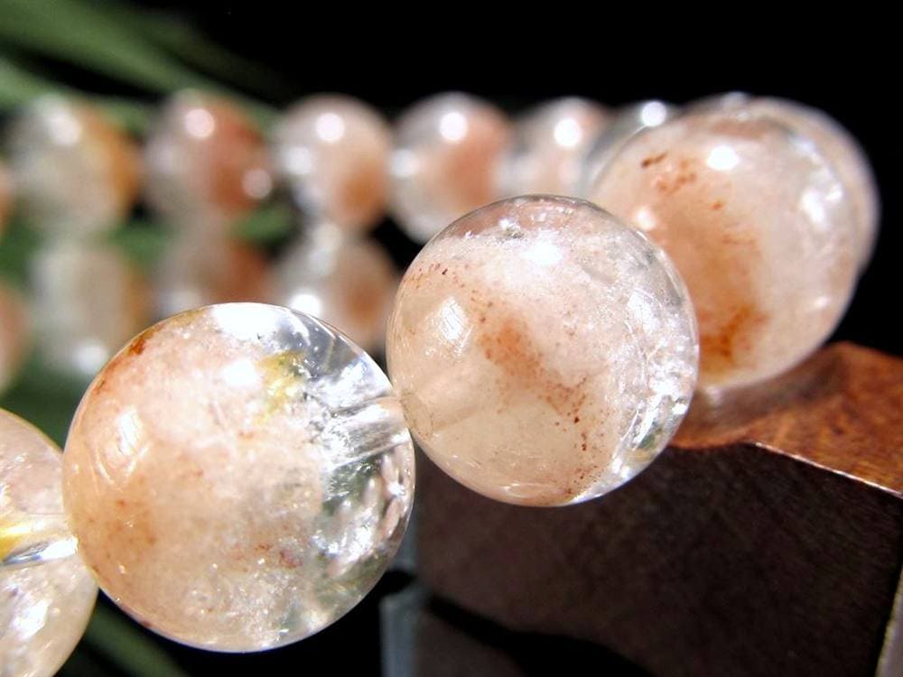 オレンジファントム ファントム ファントムクォーツ ブレスレット ルチル