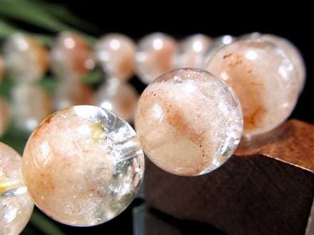 オレンジファントム ファントム ファントムクォーツ ブレスレット ルチル