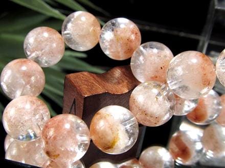 オレンジファントム ファントム ファントムクォーツ ブレスレット ルチル