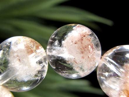 オレンジファントム ファントム ファントムクォーツ ブレスレット ルチル