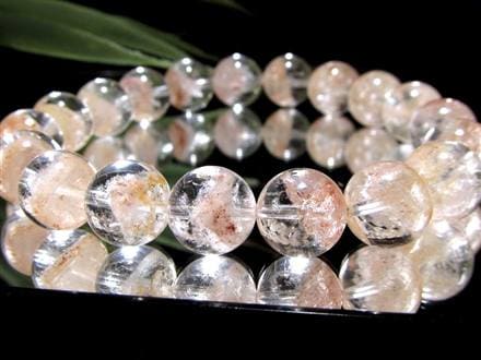 オレンジファントム ファントム ファントムクォーツ ブレスレット ルチル