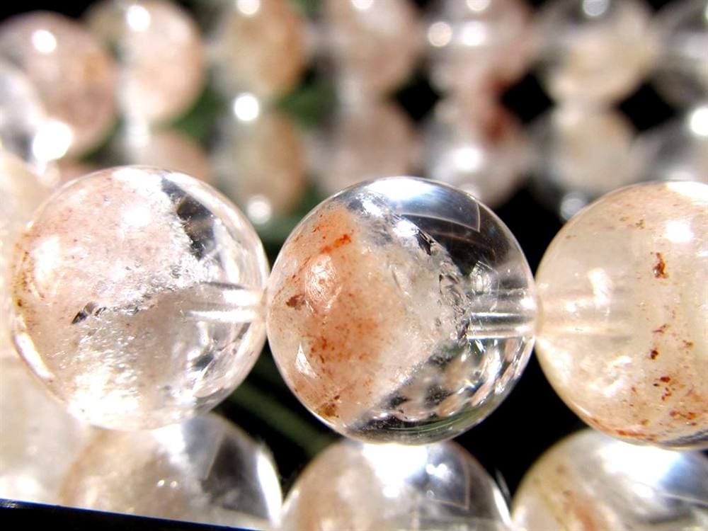 オレンジファントム ファントム ファントムクォーツ ブレスレット ルチル