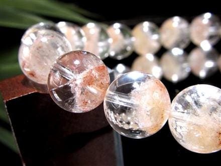 オレンジファントム ファントム ファントムクォーツ ブレスレット ルチル