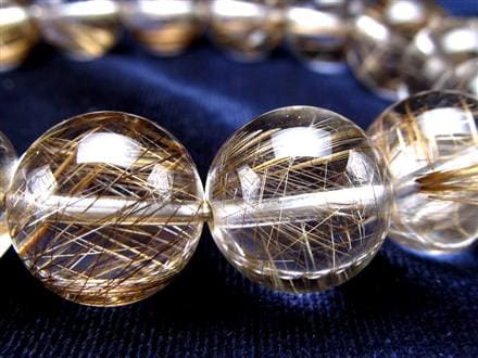 シルバールチル ルチルクォーツ ブレスレット シルバールチルクォーツ 二酸化チタン 仕事運