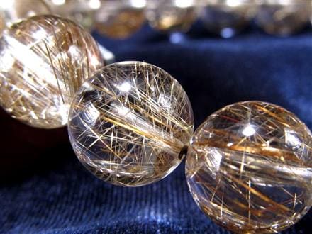 シルバールチル ルチルクォーツ ブレスレット シルバールチルクォーツ 二酸化チタン 仕事運