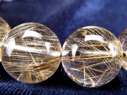 シルバールチル ルチルクォーツ ブレスレット シルバールチルクォーツ 二酸化チタン 仕事運