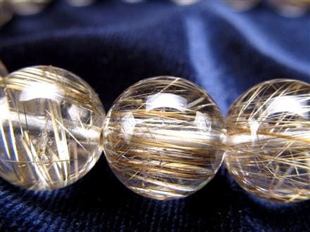 シルバールチル ルチルクォーツ ブレスレット シルバールチルクォーツ 二酸化チタン 仕事運