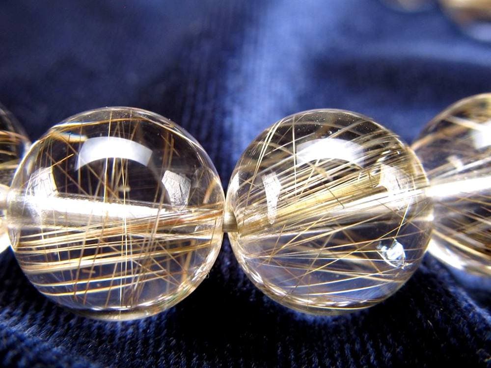 シルバールチル ルチルクォーツ ブレスレット シルバールチルクォーツ 二酸化チタン 仕事運