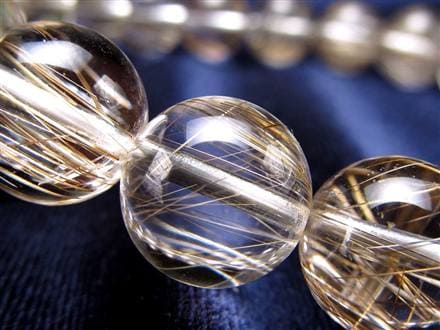 シルバールチル ルチルクォーツ ブレスレット シルバールチルクォーツ 二酸化チタン 仕事運