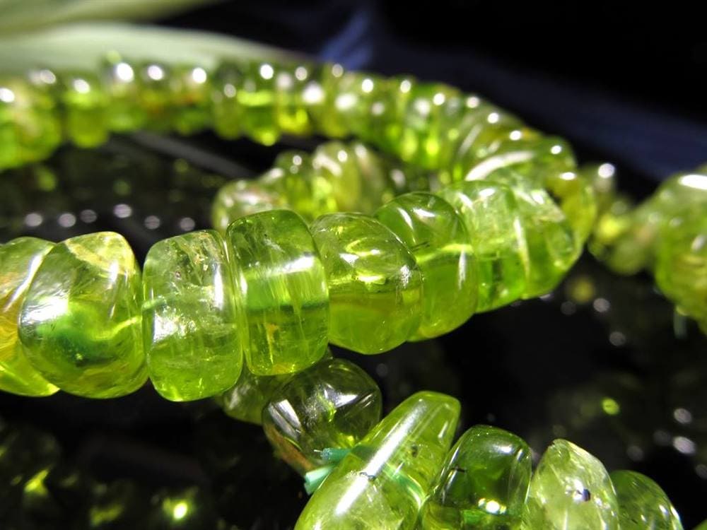 ペリドット ブレスレット 8月の誕生石 かんらん石 