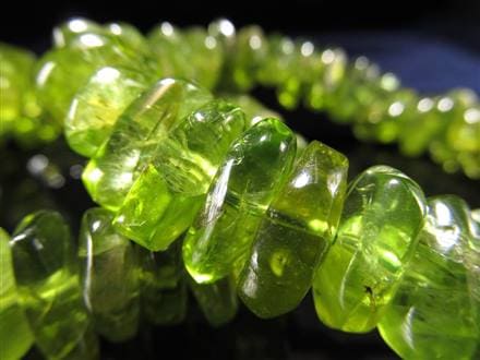 ペリドット ブレスレット 8月の誕生石 かんらん石 