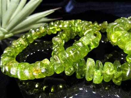 ペリドット ブレスレット 8月の誕生石 かんらん石 