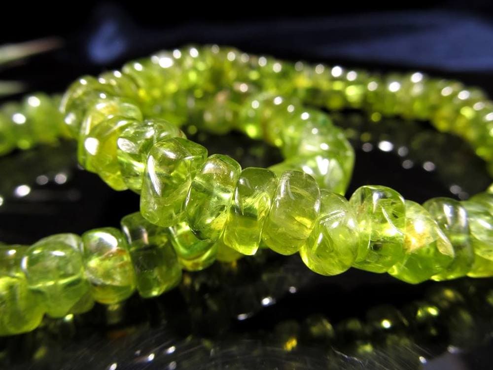 ペリドット ブレスレット 8月の誕生石 かんらん石 