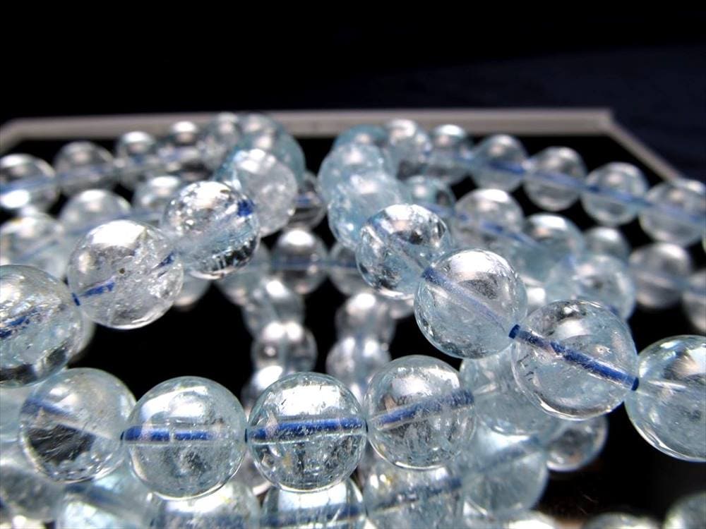 ブルートパーズ ブレスレット 黄玉 スカイブルー ブラジル産