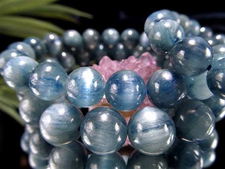 グリーン カイヤナイト 藍晶石 ブレスレット ケニア産