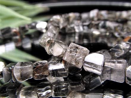 プラチナルチルクォーツ ブレスレット プラチナルチル ルチルレイテッドクォーツ ブルッカイト