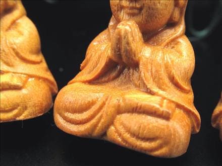 白檀 天然香木 サンダルウッド ビャクダン 彫刻 ストラップ